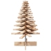 Árbol de Navidad de madera de adorno madera maciza pino 100 cm