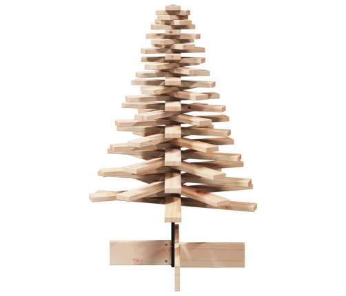 Árbol de Navidad de madera de adorno madera maciza pino 100 cm