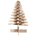 Árbol de Navidad de madera de adorno madera maciza pino 100 cm