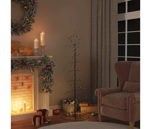 VidaXL LED para árbol de Navidad 100 LED blanco cálido 150 cm