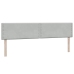 Cama box spring con colchones terciopelo gris claro 200x220 cm