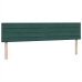 Cama box spring con colchones terciopelo verde oscuro 180x220cm