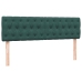 Cama box spring con colchones terciopelo verde oscuro 180x210cm