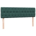 Cama box spring con colchones terciopelo verde oscuro 180x220cm