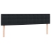 Cama box spring con colchones terciopelo negro 180x210 cm