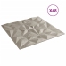 Paneles de pared 48 uds XPS amatista Beton 50x50 cm 12 m²