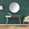 Paneles de pared 12 uds XPS amatista verde 50x50 cm 3 m²