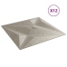 Paneles de pared 12 uds XPS estrella Beton 50x50 cm 3 m²