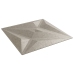 Paneles de pared 12 uds XPS estrella Beton 50x50 cm 3 m²