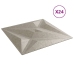 Paneles de pared 24 uds XPS estrella Beton 50x50 cm 6 m²