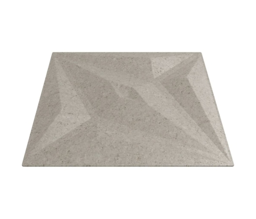 Paneles de pared 24 uds XPS estrella Beton 50x50 cm 6 m²