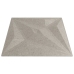 Paneles de pared 24 uds XPS estrella Beton 50x50 cm 6 m²