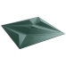 Paneles de pared 12 uds XPS estrella verde 50x50 cm 3 m²