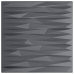 Paneles de pared 24 uds XPS piedra gris 50x50 cm 6 m²