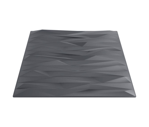 Paneles de pared 24 uds XPS piedra gris 50x50 cm 6 m²