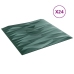 Paneles de pared 24 uds XPS piedra verde 50x50 cm 6 m²