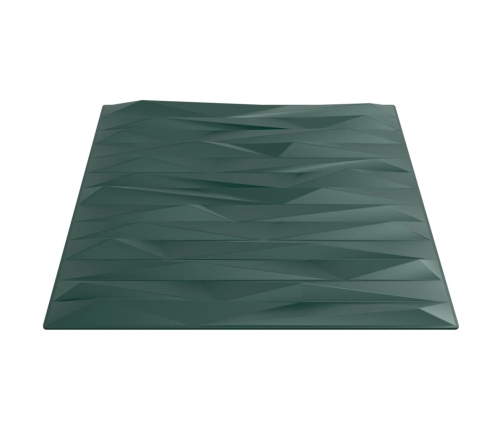 Paneles de pared 24 uds XPS piedra verde 50x50 cm 6 m²