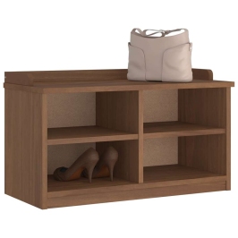 Banco de recibidor SANDNES madera maciza de pino 87x40x50 cm