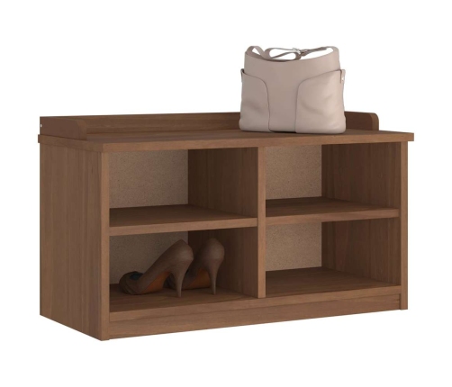 Banco de recibidor SANDNES madera maciza de pino 87x40x50 cm