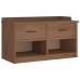 Banco de recibidor SANDNES madera maciza de pino 87x40x50 cm