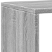 Estantería madera de ingeniería gris Sonoma 137,5x29x137,5 cm