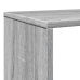 Estantería madera de ingeniería gris Sonoma 132x29x141,5 cm