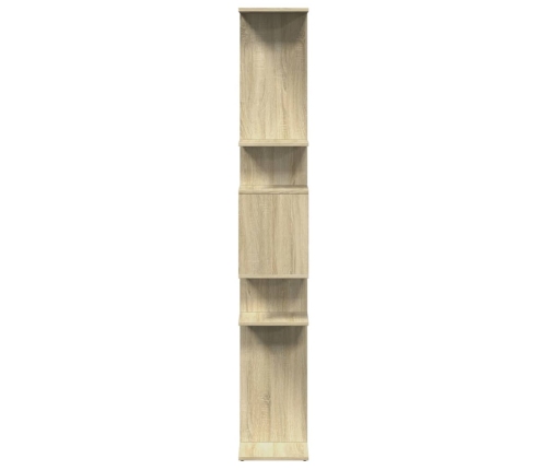 Estantería de madera de ingeniería roble Sonoma 92x29x188 cm