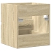 Armario de lavabo madera ingeniería roble Sonoma 41x38,5x45 cm