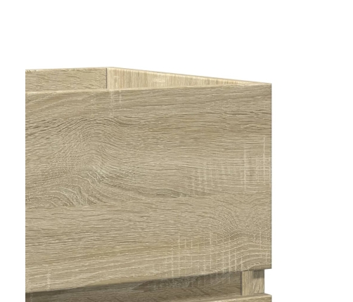 Armario de lavabo madera ingeniería roble Sonoma 41x38,5x45 cm