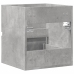 Armario de lavabo madera ingeniería gris hormigón 41x38,5x45 cm