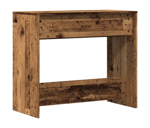 Mesa consola madera ingeniería madera envejecida 89x41x76,5 cm