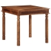 Mesa de comedor madera maciza de acacia 80x80x77 cm