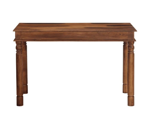 Mesa de comedor madera maciza de acacia 120x60x77 cm