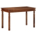 Mesa de comedor madera maciza de acacia 120x60x77 cm