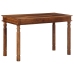 Mesa de comedor madera maciza de acacia 120x60x77 cm