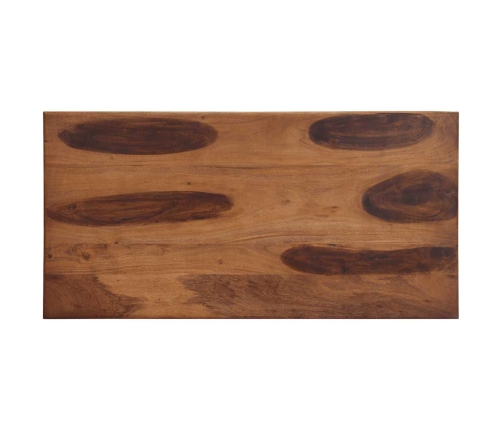 Mesa de comedor madera maciza de acacia 120x60x77 cm