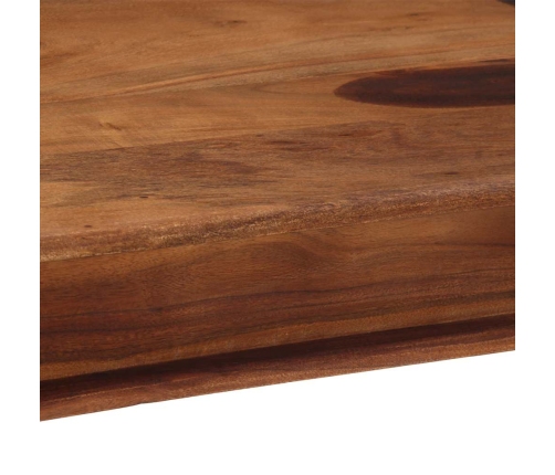 Mesa de comedor madera maciza de acacia 120x60x77 cm