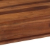 Mesa alta de madera maciza de acacia 120x60x107 cm