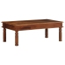 Mesa de centro de madera maciza 110x60x40 cm acacia