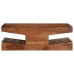 Mesa de centro de madera maciza 90x60x30 cm acacia