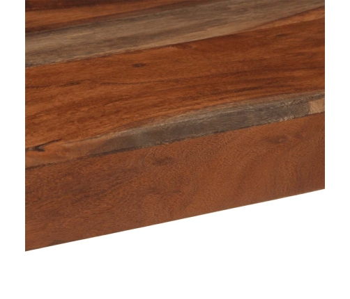 Mesa consola de madera maciza de acacia 120x30x76 cm