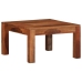 Mesa de centro madera maciza de acacia 60x60x35 cm