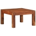 Mesa de centro madera maciza de acacia 60x60x35 cm