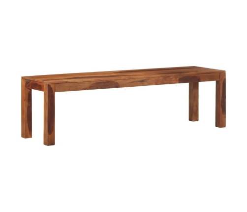 Banco de madera maciza acacia 160 cm