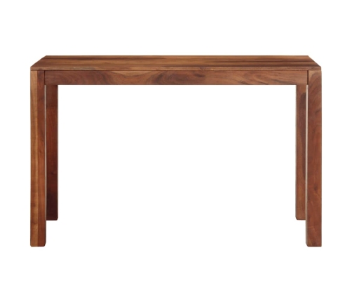 Mesa de comedor madera maciza 120x60x76 cm acacia