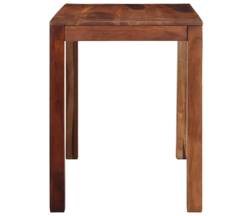 Mesa de comedor madera maciza 120x60x76 cm acacia