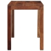 Mesa de comedor madera maciza 120x60x76 cm acacia