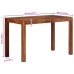 Mesa de comedor madera maciza 120x60x76 cm acacia