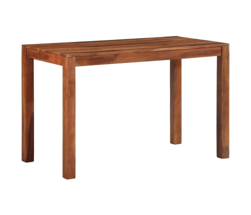 Mesa de comedor madera maciza 120x60x76 cm acacia