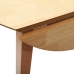 Mesa de comedor natural madera maciza roble caucho